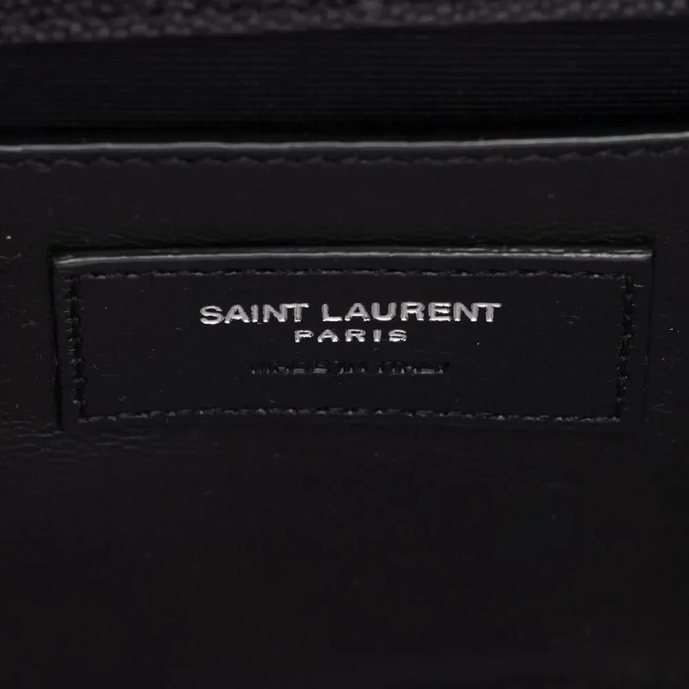Saint Laurent Grain de Poudre Monogram Kate Small Shoulder Bag - Picture 8 of 11